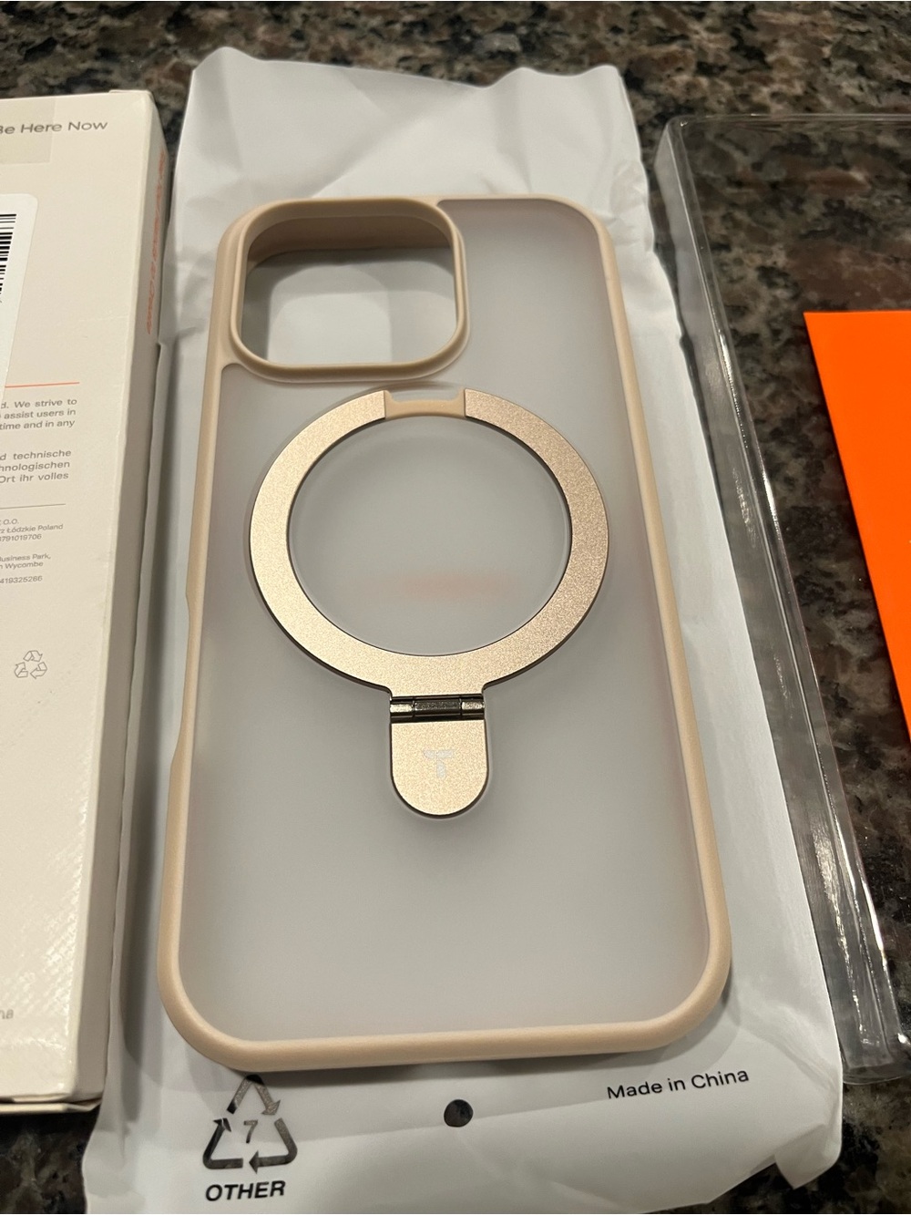 NEW Torras iPhone 16 PRO Case with MagSafe Ring Stand